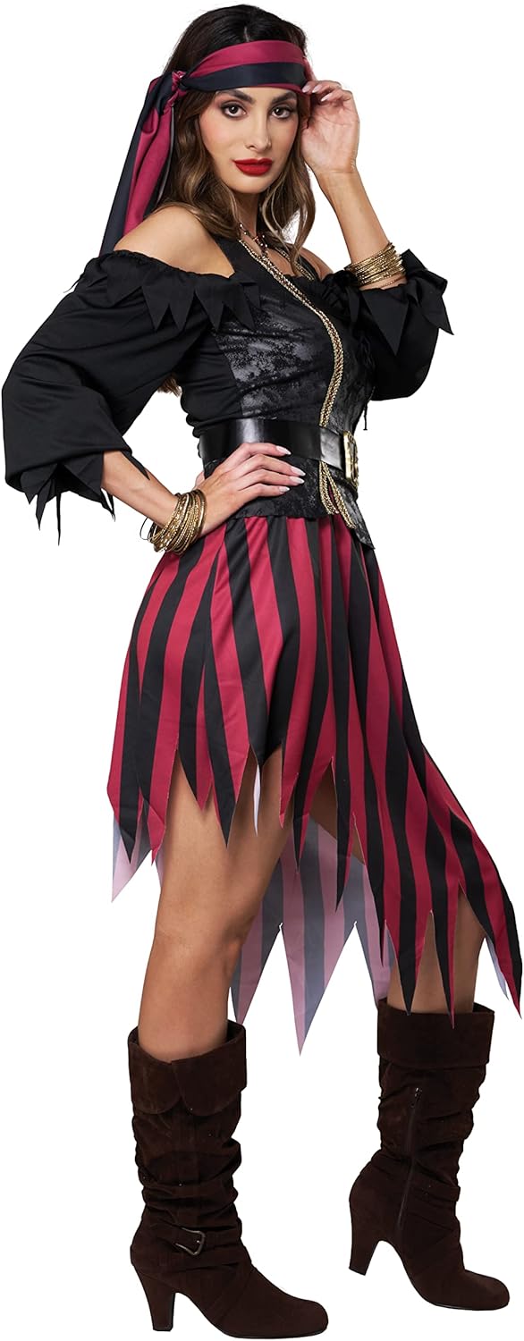 Queen of the High Seas Costume - Women's Pirate Captain Outfit