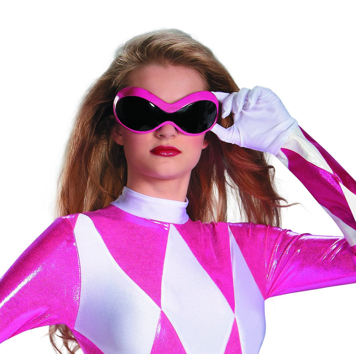 Power Rangers Bodysuit Costume Women Adult - Mighty Morphin Superhero Outfit